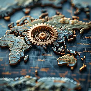 带陆含义的两个字